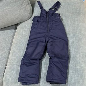 Cat & Jack 3T Navy Blue Snow bib pants